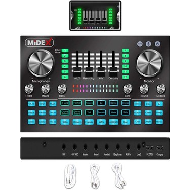 Midex Stüdyo Ekipmanları Private Paket-4 Cx2 Mikrofon VS20 Fiyatı