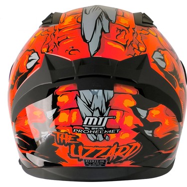 Mts -801 Snake Kapalı Kask (Lızzard Orange) Fiyatı