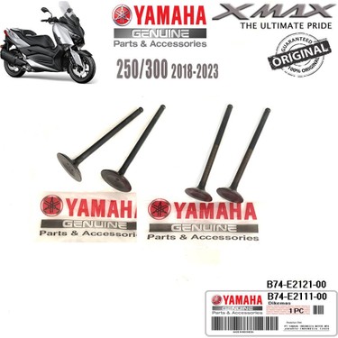 Yamaha Xmax 250/300 2018-2022 Orijinal Emme Egzoz Subap Seti Fiyatı