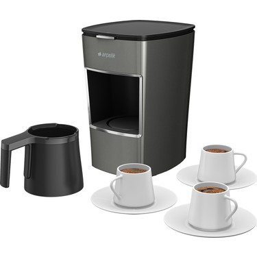 Arçelik K 3300 Mini Telve Gri Kahve Makinesi 3 Fincan Fiyatı
