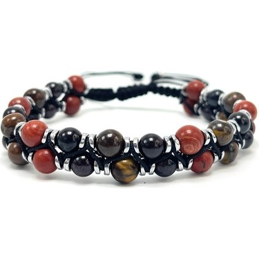 Yıldız Doğal Taş Sertifikalı Jasper Granat Lal Kaplan Gözü Fiyatı