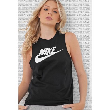 Nike Sportswear Futura Black Tank Kad n Gunluk Stil Spor Fiyat