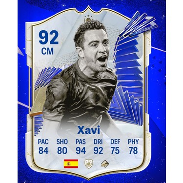 Xavi Fut Kart Temalı Duvar Poster 30X42 cm Çerçevesiz Fiyatı