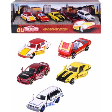 メロジョイ　5点セット Majorette 60TH Anniversary Edition Araba 5'li Paket Fiyatı
