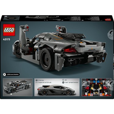 ラクビ4ウーカ5 Lego Technic Koenigsegg Jesko Absolut Gri Hiper Araba 42173 – Toysall
