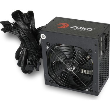 Zoko ZK600 600W 80+ 12 cm Fanlı Güç Kaynağı Fiyatı