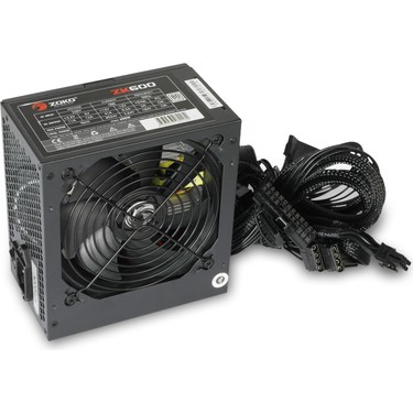 Zoko ZK600 600W 80+ 12 cm Fanlı Güç Kaynağı Fiyatı