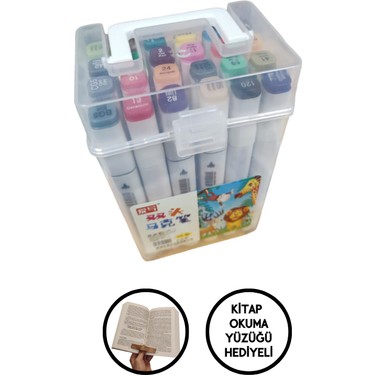 【CPC-L24】ぺん Touch Twin 24 Parça Çift Taraflı Profesyonel Marker Boya Fiyatı