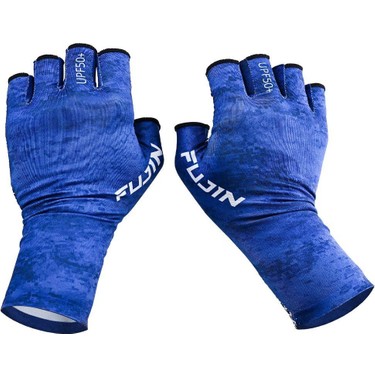Fuji　ランブロス8剣 Fujin Pro Angler Summer Gloves Blue Fiyatı - Taksit Seçenekleri