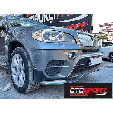 OtoSport Bmw X5 E70 Ön Tampon Alt Eki Fiberglass Boyasız Fiyatı
