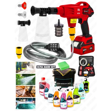 Alman 3800 Vf 100 Bar Kömürsüz Şarjlı Oto Yıkama Makinesi Fiyatı