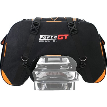 【Be happy!!】ワンパックアタック　37箱 ForteGT Sentör Motosiklet Arka Heybe 60 lt Siyah - Turuncu Fiyatı