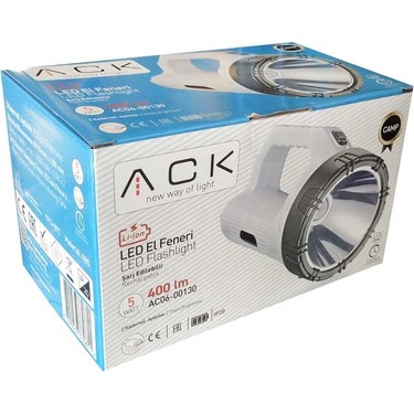 Repplam Ack Şarjlı Işıldak 400 Lümen Şarjlı Projektör Ledli Fiyatı