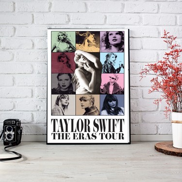 512 Art Design Taylor Swift The Eras Tour Müzik Afiş Poster Fiyatı