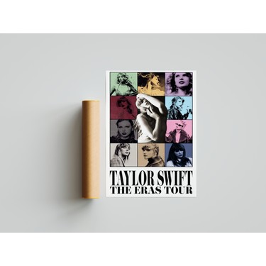 512 Art Design Taylor Swift The Eras Tour Müzik Afiş Poster Fiyatı