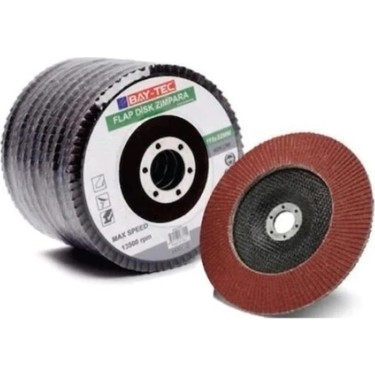 Bay-Tec MK0220 10LU Flap Disk 115X22MM Metal Ahşap Zımpara Fiyatı