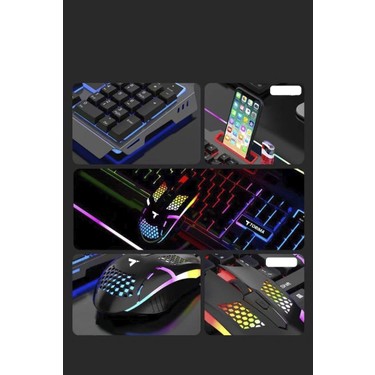 Torima Tmk-06 Gaming Rgb Işıklı Kablolu Q Klavye ve Mouse Fiyatı
