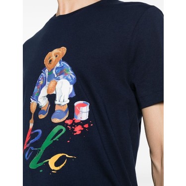 Ralph lauren teddy bear t shirt best sale