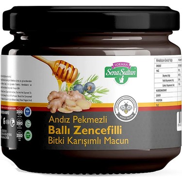 Lokman Sena Sultan Andız Pekmezli Ballı Zencefilli Bitkisel Fiyatı