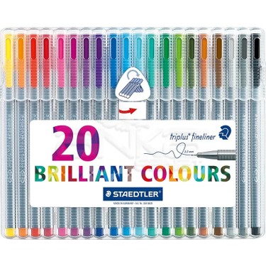 Staedtler Triplus Fineliner Ince Uçlu Keçeli Kalem 0.3mm Fiyatı