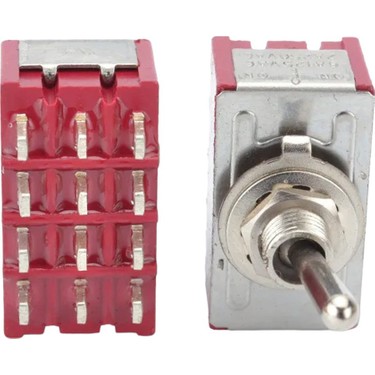 Ayt IC-148D On Off Onø 6 mm MTS-403 12 Pin Toggle Switch Fiyatı Ayt IC-148D On Off Onø 6 mm MTS-403 12 Pin Toggle Switch Fiyatı