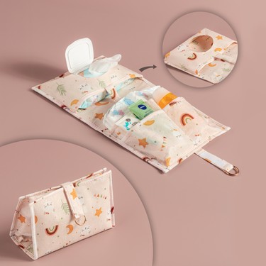 Meleni Baby Çok Gözlü Bebek Alt Açma Bakım Çantası 25 x 41 Fiyatı