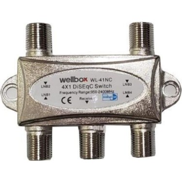 Wellbox Diseqc Switch 4x1 Fiyatı - Taksit Seçenekleri