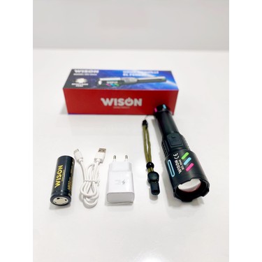 Avix Wison Uzun Menzilli El Feneri WS-9944 Fiyatı