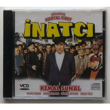 Fanatik Kemal Sunal Inatçı VCD (Jelatininde Orjnal Dönem Fiyatı