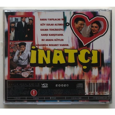 Fanatik Kemal Sunal Inatçı VCD (Jelatininde Orjnal Dönem Fiyatı
