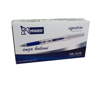 Mikro MK 8526 Imza Kalemi Mavi Fiyatı - Taksit Seçenekleri