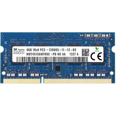 Sk Hynix 4gb Ddr3 1600 Mhz Notebook Ram Bellek - Fiyatı