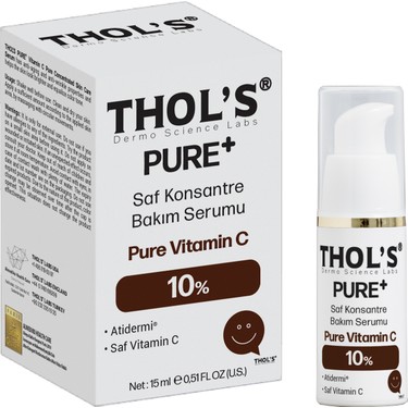THOL'S PURE+ Saf Vitamin C 10% - 15 ml (TB54) Bakım Serumu Fiyatı
