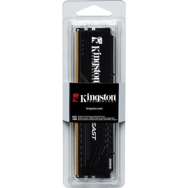 Kingston RAM 32GB(16×2) DDR4 KINGSTON 32GB 3200MT/s DDR4 CL16 DIMM (Kit of 2) Beast Black Fiyatı