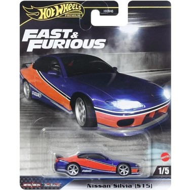 エラー品】FAST&FURIOUS NISSAN SILVIA S15 HOT WHEELS Premium Fast