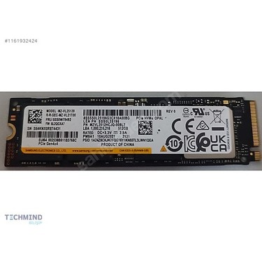 Samsung PM9A1 Pcıe Nvme MZ-VL25120 512GB M.2 2280 Pcıe Fiyatı