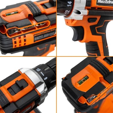 Max Extra MX1815 18V 1.5AH Çift Akülü Matkap Vidalama Fiyatı