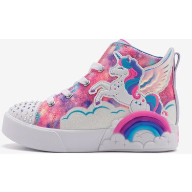 Skechers Twinkle Magic Küçük Kız Çocuk Pembe Işıklı Spor Fiyatı