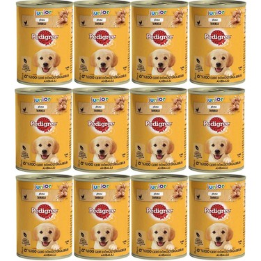 Pedigree Yavru Konserve Yaş Mama 400 G 12X Fiyatı