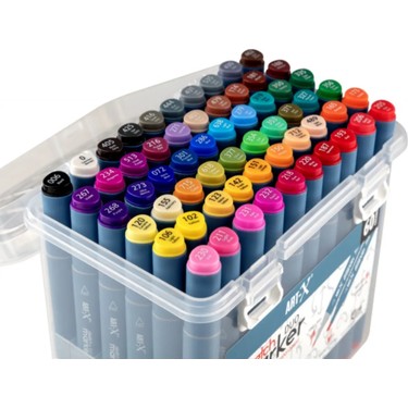 Glance Art-X Sketch Marker Çift Taraflı Kalem Seti 60'lı Fiyatı