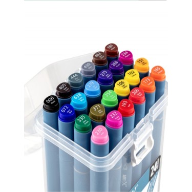 Glance Art-X Sketch Marker Çift Taraflı Kalem Seti 24'lü Fiyatı