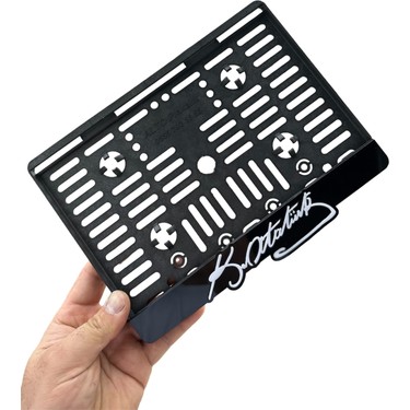 Appcity Kemal Atatürk Imzalı Lüx Motosiklet Pleksi Plakalık Fiyatı