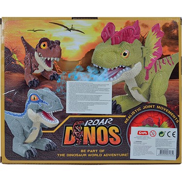 Ctoy Roar Dinos Dilophosaurus Yeşil QX026 Fiyatı