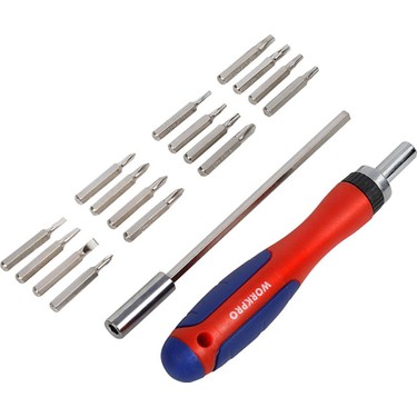 Workpro WP200516 18 Parça Profesyonel Cr-V Cırcırlı Fiyatı