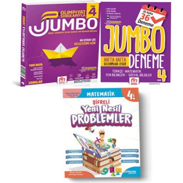 Model Eğitim Yayıncılık 4.sınıf Olimpiyat Sorularıyla Jumbo Kitabı