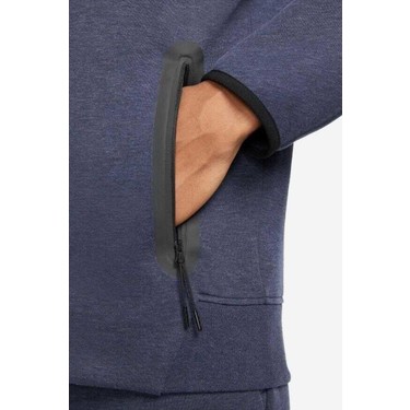 Nike Tech Fleece Full Zip Windrunner Hoodie Navy Kapu onlu Fiyat