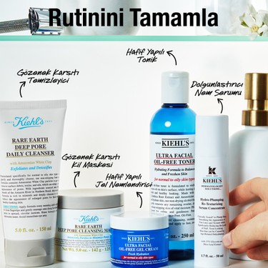 Kiehl's Rare Earth Yüz Temizleme Jeli 150 ml Tüm Cilt Fiyatı