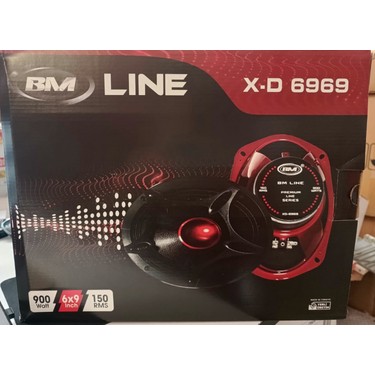 BOSCHMANN Bm Line XD-6969 6x9 Oval Midrange 900 Watt Maximum Fiyatı