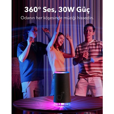 Anker Soundcore Glow Taşınabilir Hoparlör - 360° Ses Fiyatı