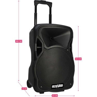Lastvoice LS-P1915EX Portatif Taşınabilir 3 Mikrofonlu Fiyatı